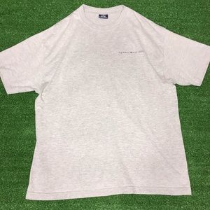 Tommy Hilfiger Gray logo T shirt XL